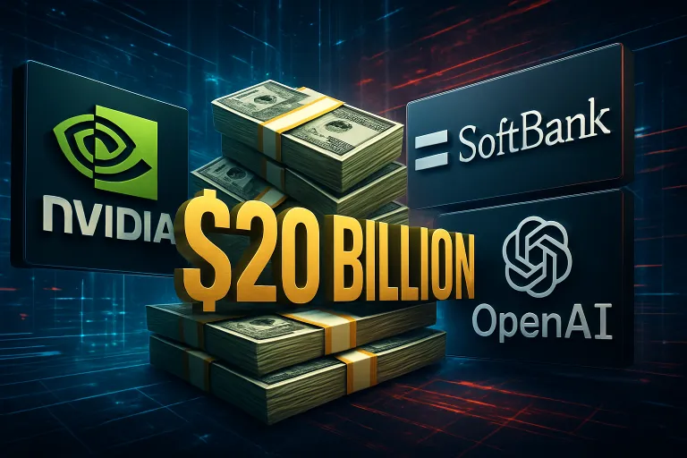 Nvidia y SoftBank completan una inyección de 20.000 millones de dólares en OpenAI