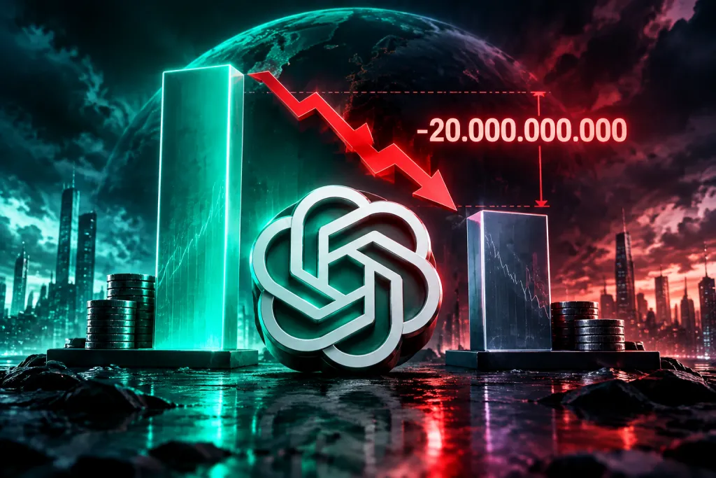 OpenAI sitúa sus ingresos anualizados 20.000 millones de dólares por debajo de la estimación anterior