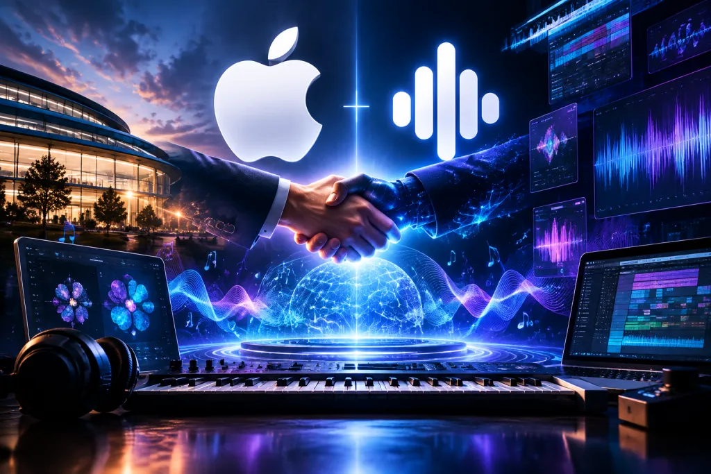 Sale a la luz la adquisición de Samplab por Apple, especializada en edición musical con IA