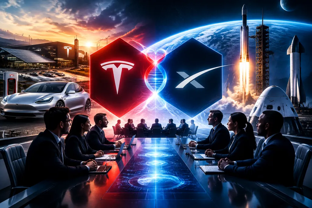 Tesla y SpaceX crean comités independientes para estudiar una posible fusión