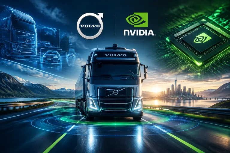 Volvo amplía su alianza con Nvidia para desarrollar nuevos sistemas de conducción automatizada