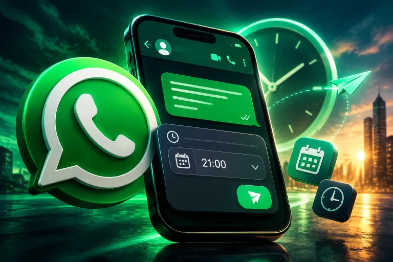 WhatsApp empieza a probar mensajes programados: escribe ahora y envíalos cuando quieras